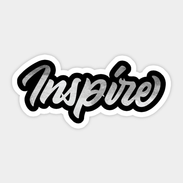 Inspire Sticker by Creative Has